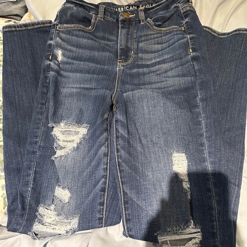 Womens American Eagle Curvy Super HiRise Jegging